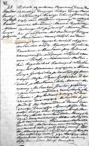 1843 - akt ślubu Ksawerego i Łucji